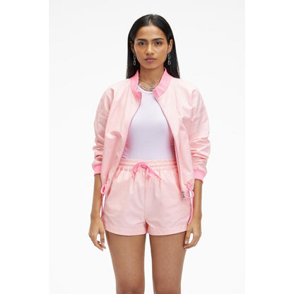 TERRA LUNA Octan Pink Bomber Jacket