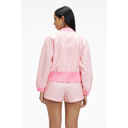 TERRA LUNA Octan Pink Bomber Jacket