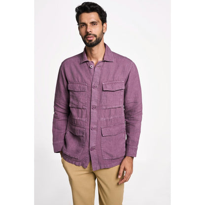 TERRA LUNA Felis The Traveller Shacket Purple