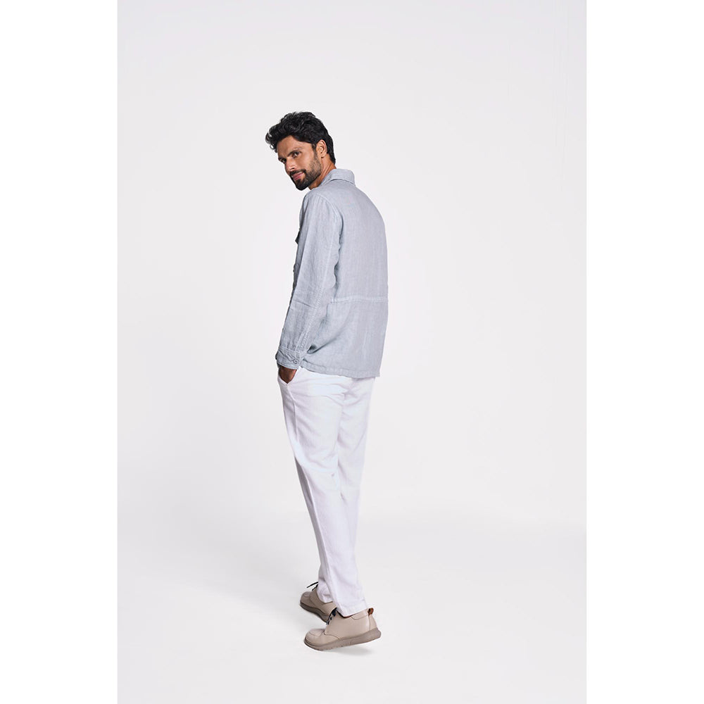 TERRA LUNA Felis The Traveller Shacket Blue