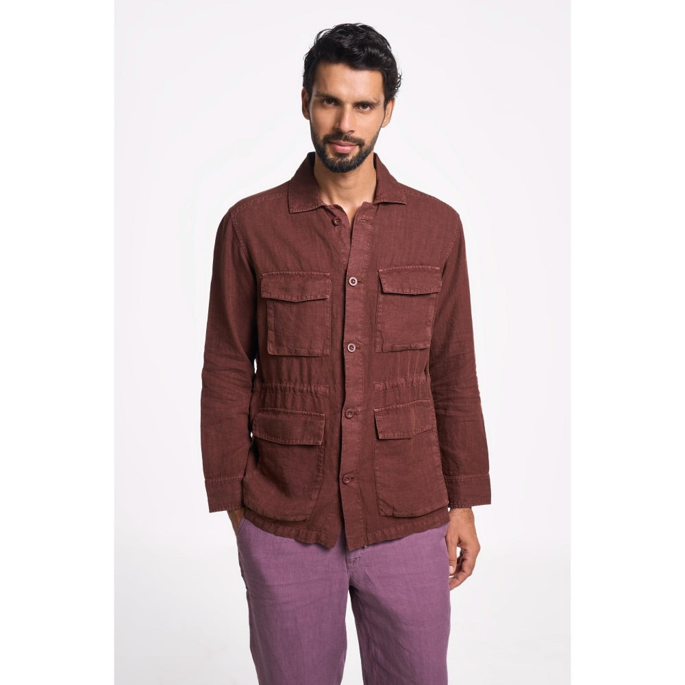 TERRA LUNA Felis The Traveller Shacket Silver