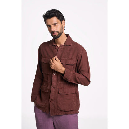 TERRA LUNA Felis The Traveller Shacket Silver