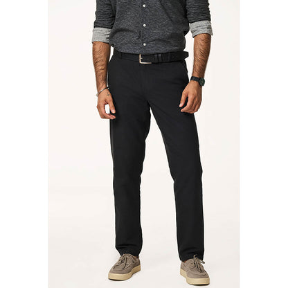 TERRA LUNA Black Solid Slim Fit Trouser