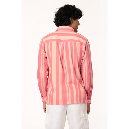 TERRA LUNA Alto Lite Full Sleeves Pink Shirt