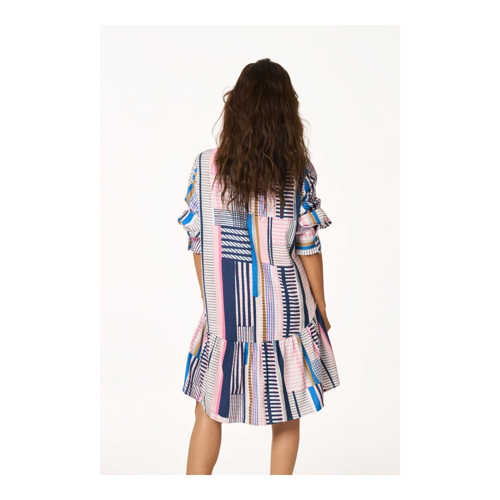 TERRA LUNA Women's Mirri Artist Plaid Printed Dress