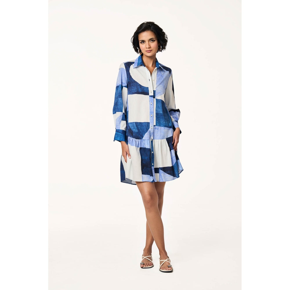 TERRA LUNA Women Mirri Patchwork Print Dress