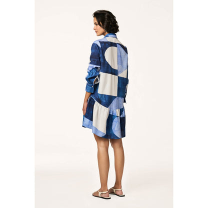 TERRA LUNA Women Mirri Patchwork Print Dress