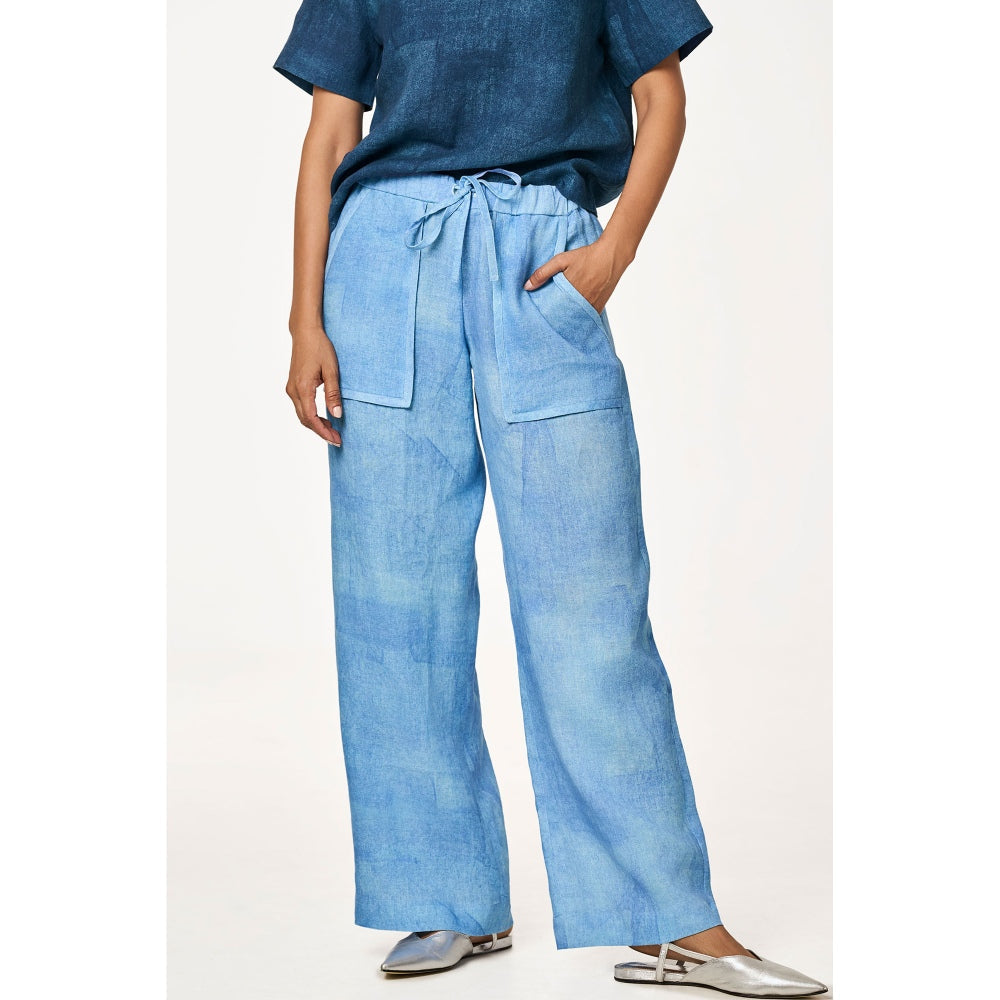 TERRA LUNA Dara Blue Pant