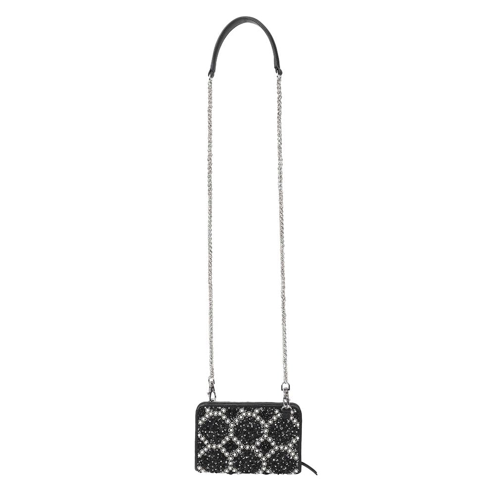 The Leather Garden Daphne Embellished Leather Wallet