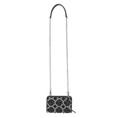The Leather Garden Daphne Embellished Leather Wallet