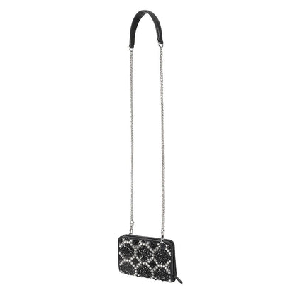 The Leather Garden Daphne Embellished Leather Wallet