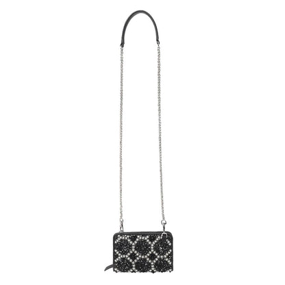 The Leather Garden Daphne Embellished Leather Wallet