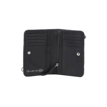 The Leather Garden Daphne Embellished Leather Wallet
