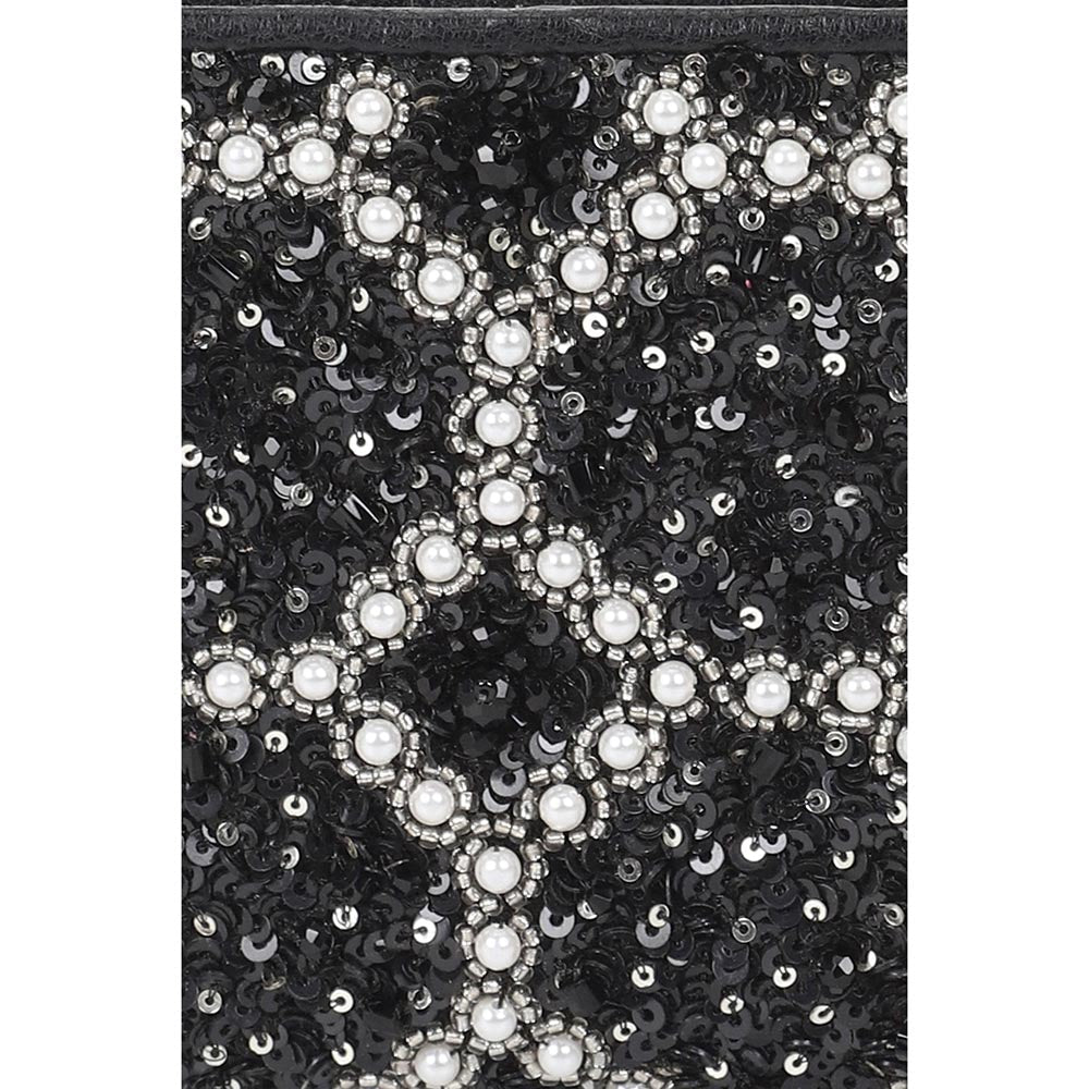 The Leather Garden Daphne Embellished Leather Wallet