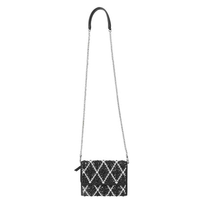 The Leather Garden Cypress Embellished Crossbody Leather Bag