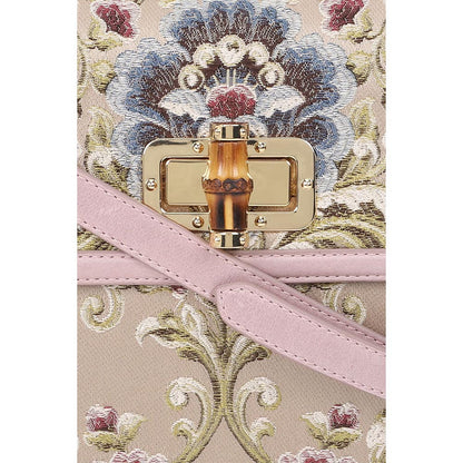 The Leather Garden Tulip Lilac Leather Shoulder Bag