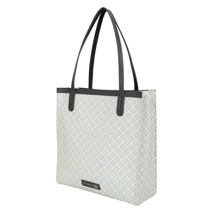 The Leather Garden Womens Laguna Tote Bag Off White