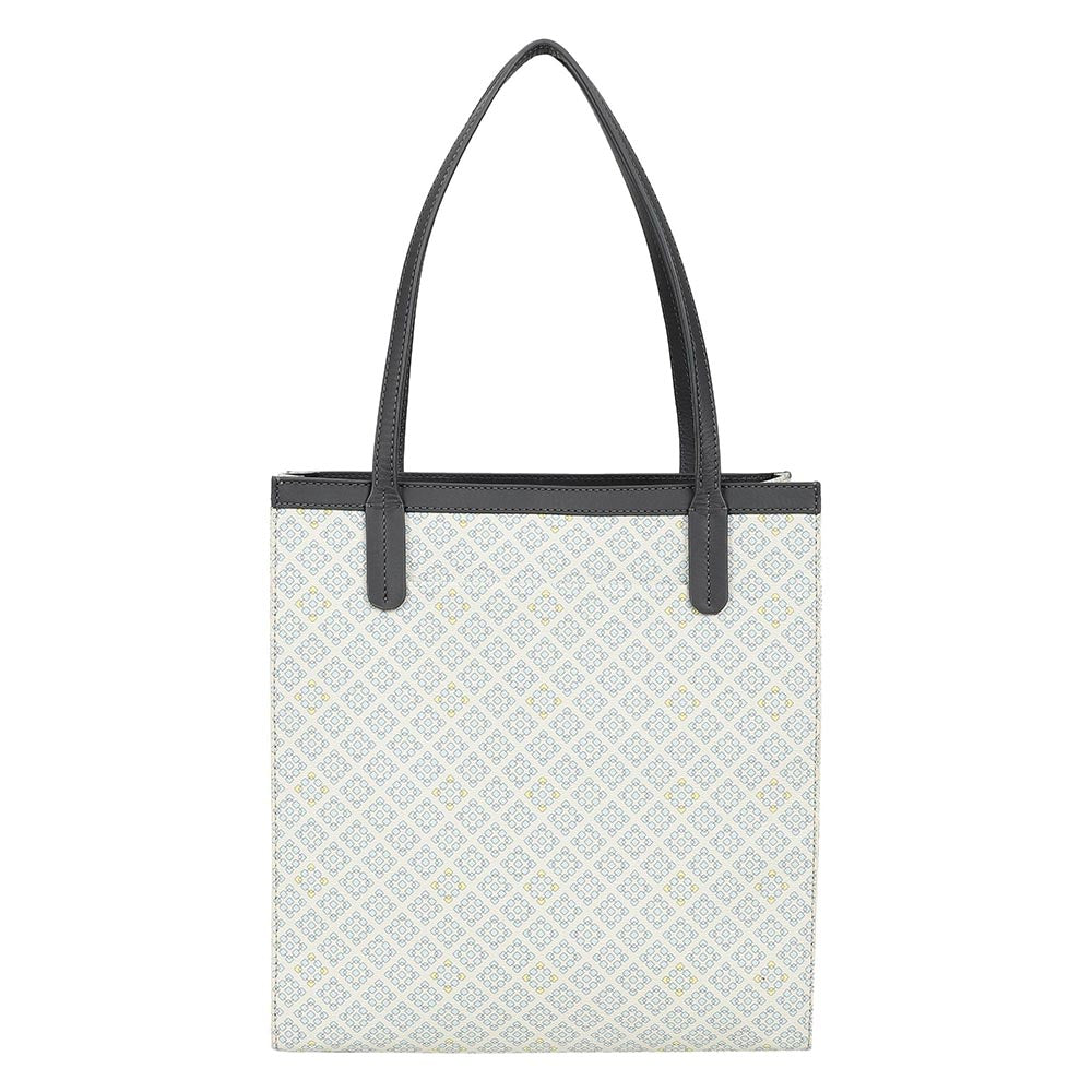 The Leather Garden Womens Laguna Tote Bag Off White