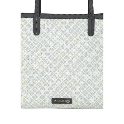 The Leather Garden Womens Laguna Tote Bag Off White