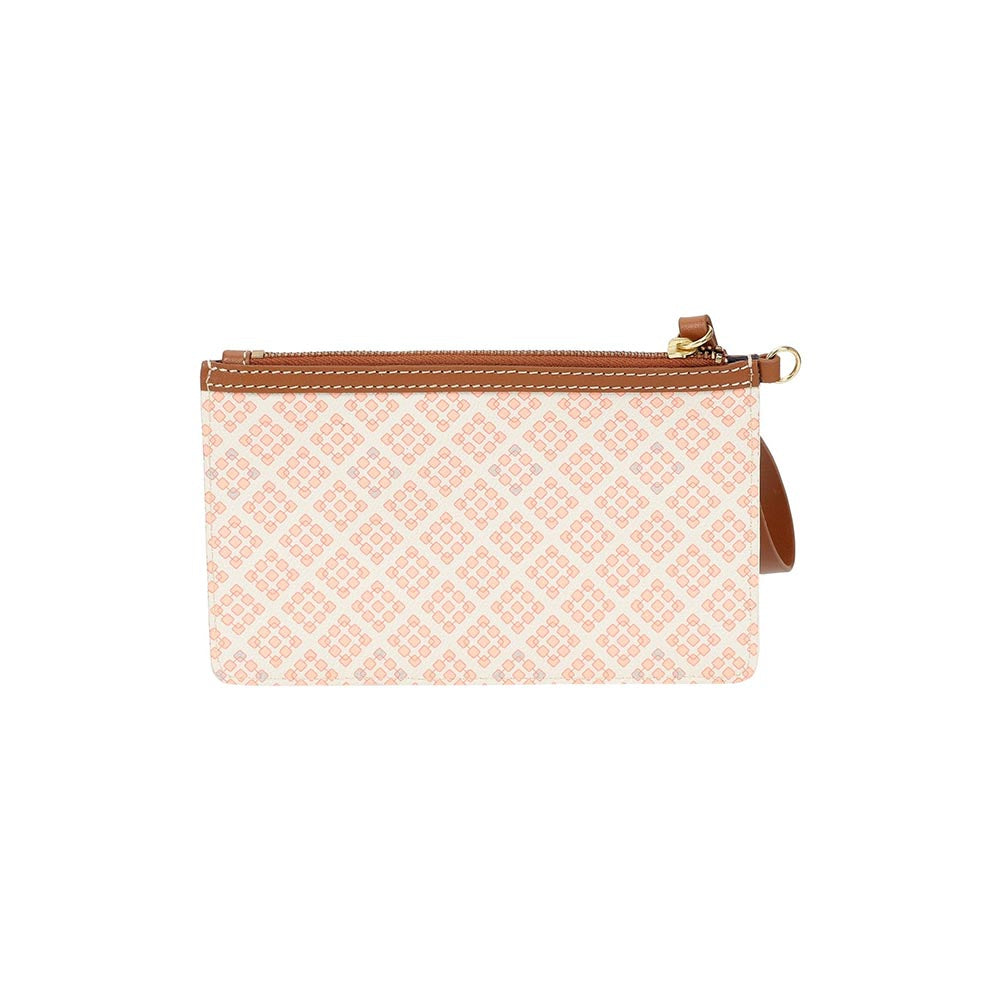 The Leather Garden Womens Malibu Tote Bag Salmon with Pouch