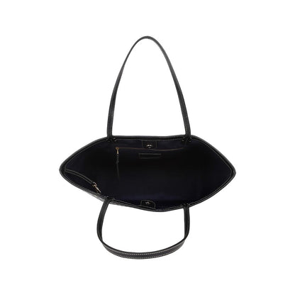 The Leather Garden Womens Malibu Tote Bag Ash with Pouch