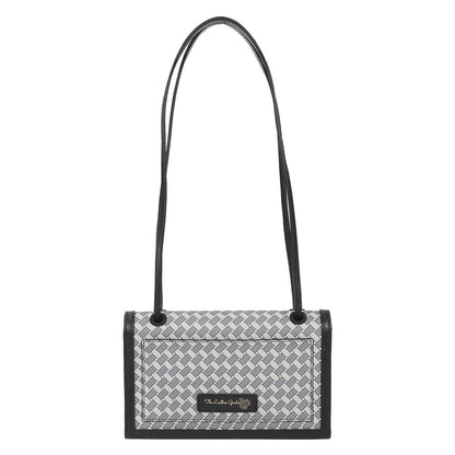The Leather Garden Womens Miami Shoulder Bag Ash