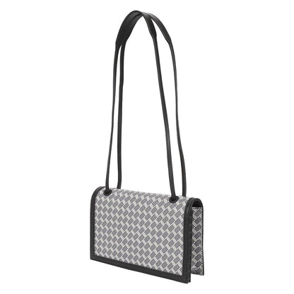 The Leather Garden Womens Miami Shoulder Bag Ash