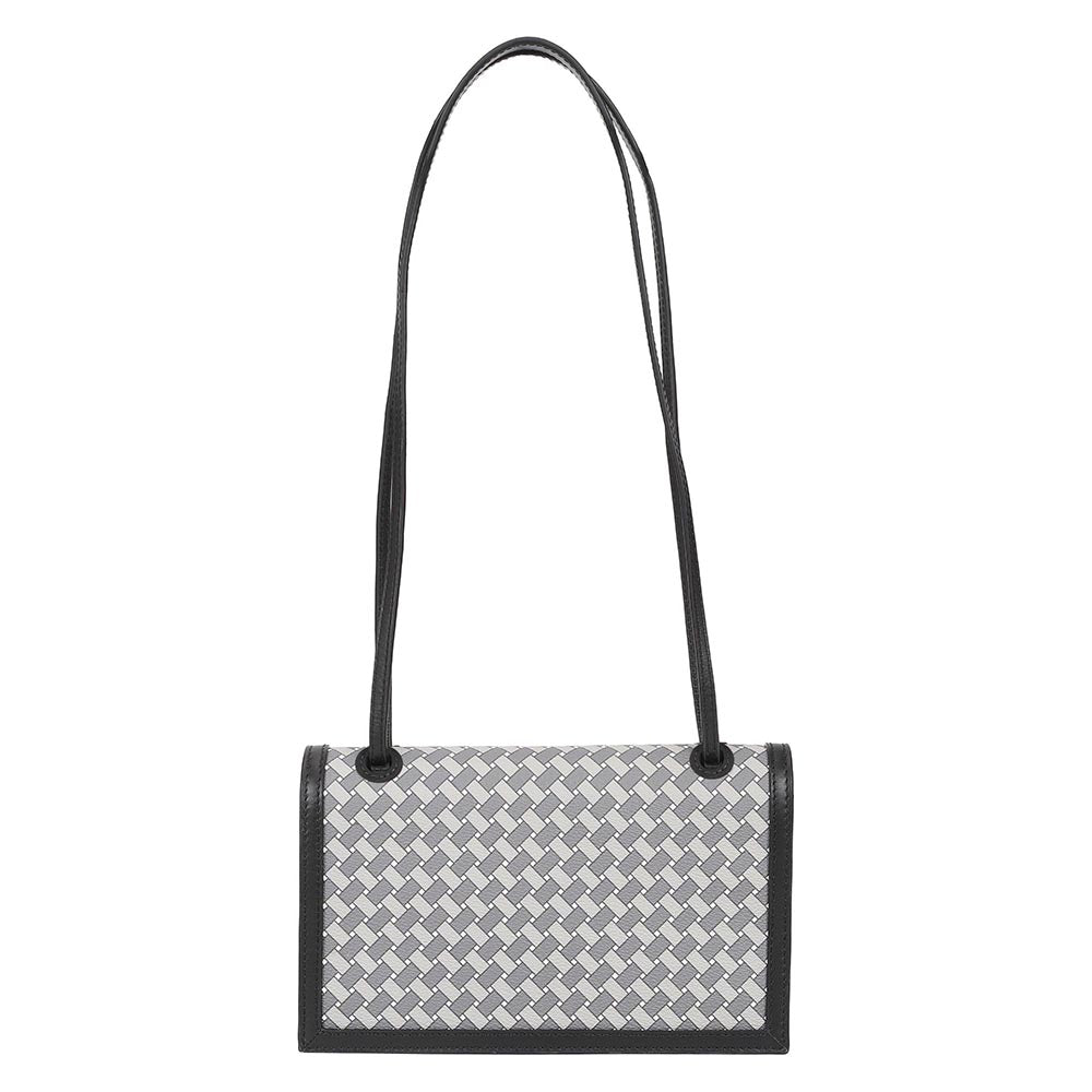 The Leather Garden Womens Miami Shoulder Bag Ash