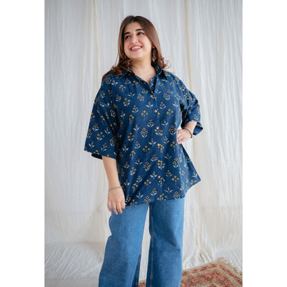 The Indian Ethnic Co. Ajrakh Cotton Shirt