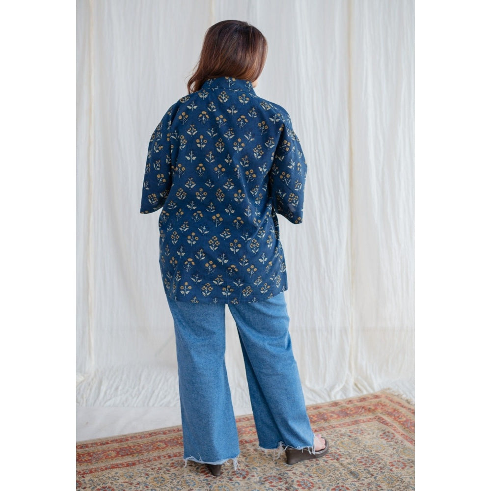 The Indian Ethnic Co. Ajrakh Cotton Shirt