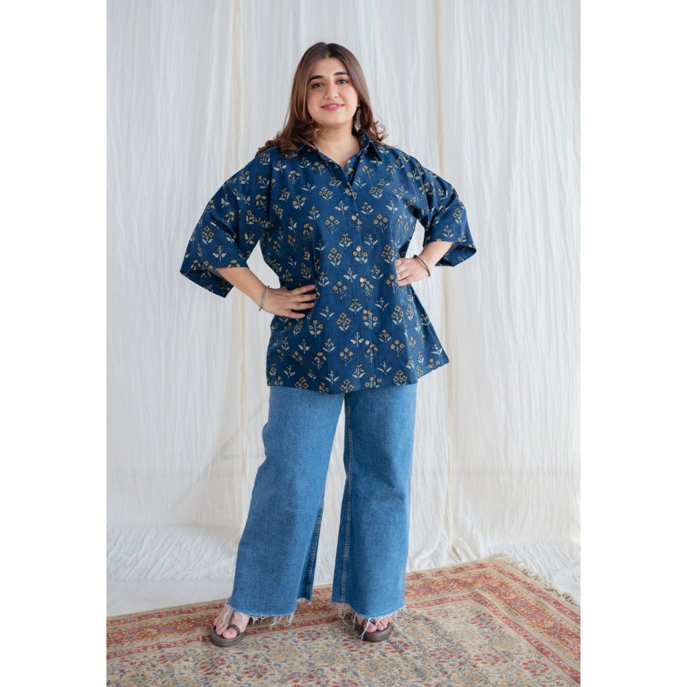 The Indian Ethnic Co. Ajrakh Cotton Shirt