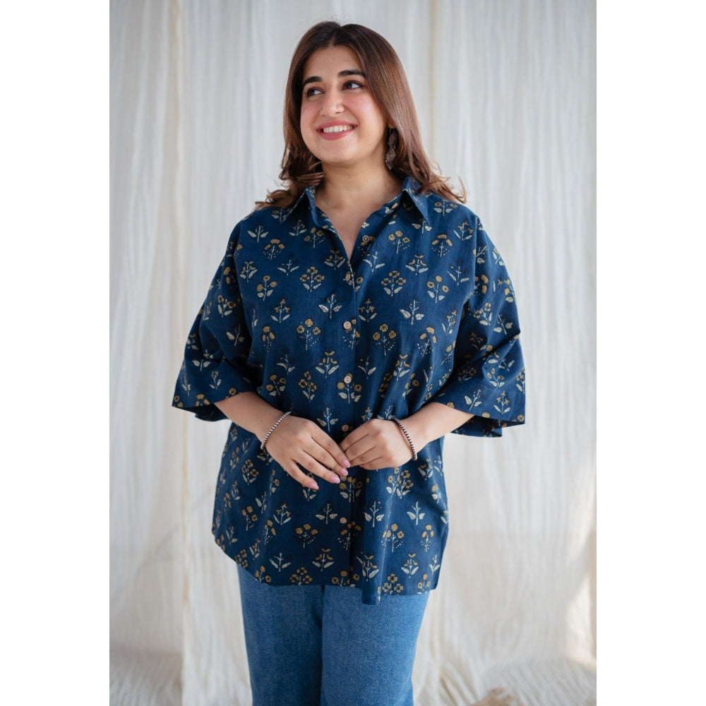 The Indian Ethnic Co. Ajrakh Cotton Shirt