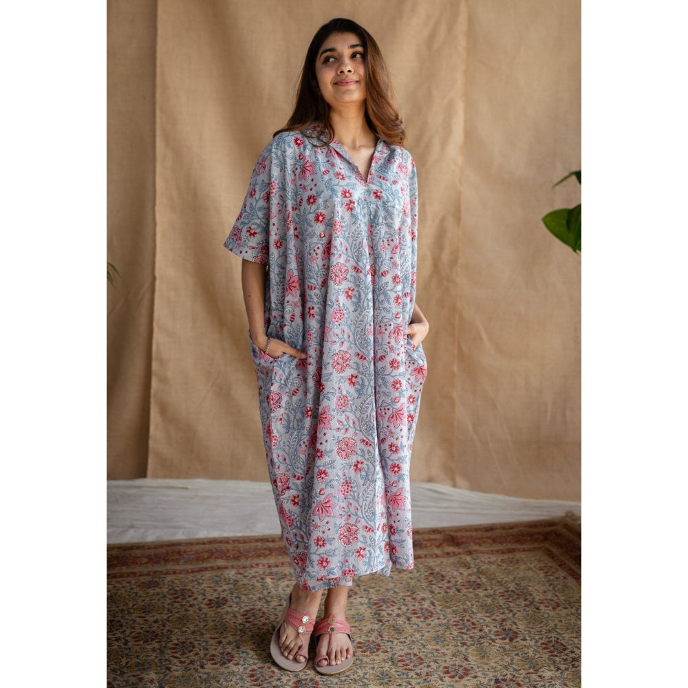 The Indian Ethnic Co. Cotton Lounge Maxi Dress