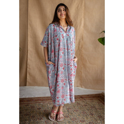 The Indian Ethnic Co. Cotton Lounge Maxi Dress