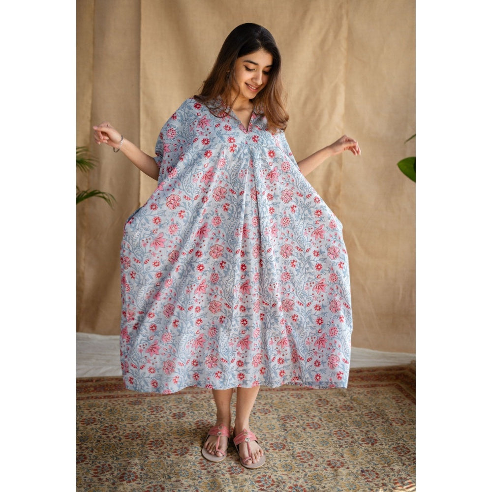 The Indian Ethnic Co. Cotton Lounge Maxi Dress