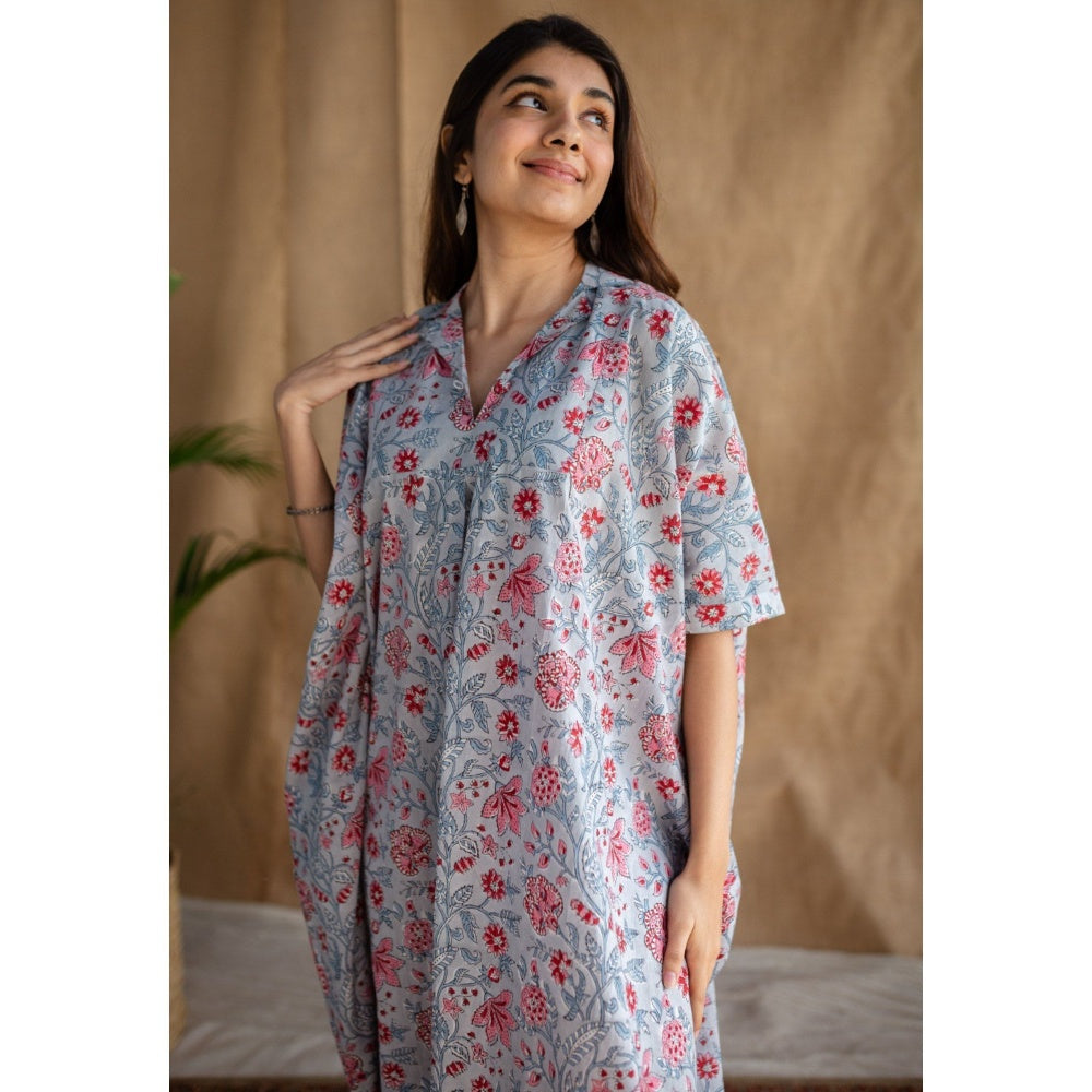 The Indian Ethnic Co. Cotton Lounge Maxi Dress