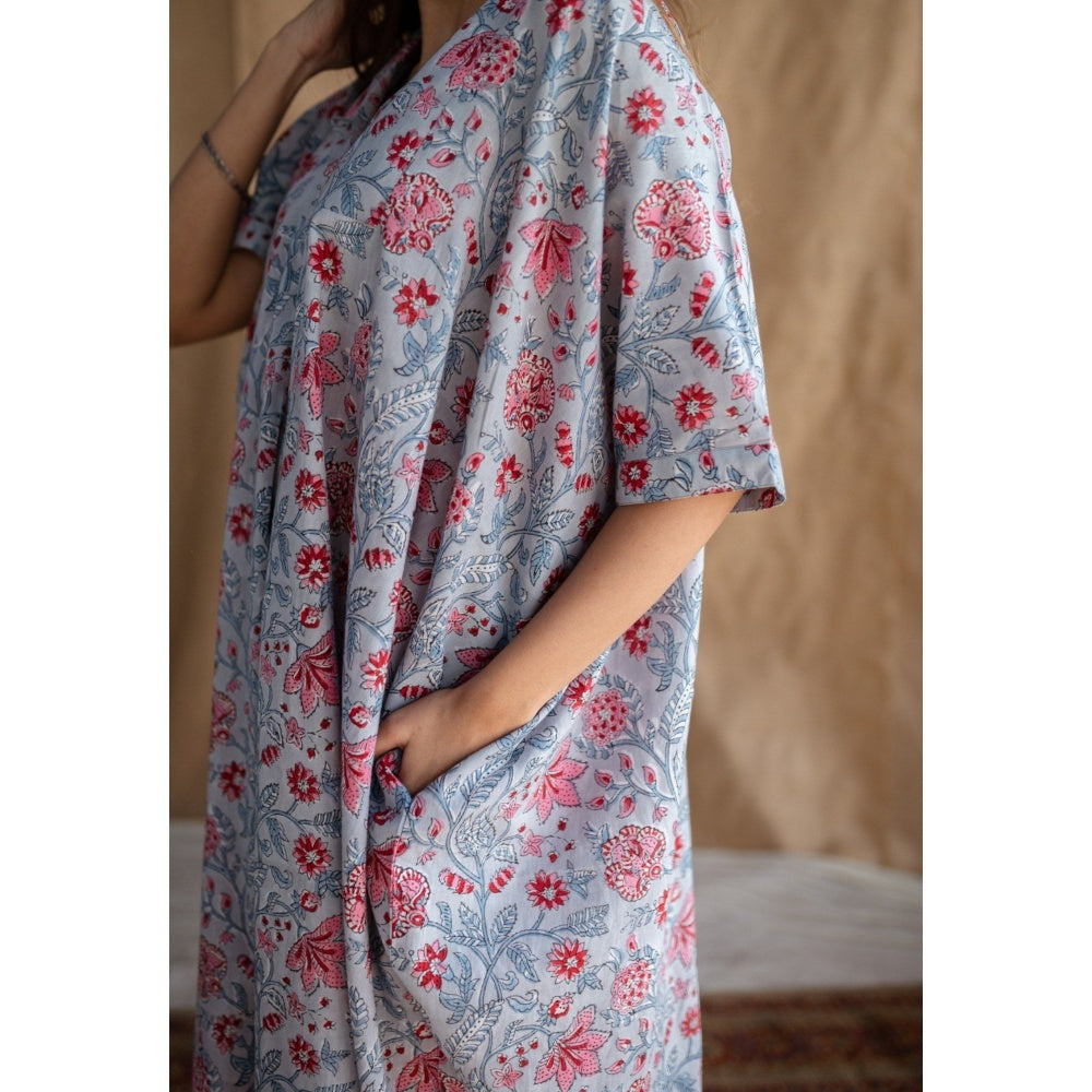 The Indian Ethnic Co. Cotton Lounge Maxi Dress