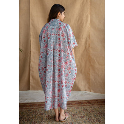 The Indian Ethnic Co. Cotton Lounge Maxi Dress