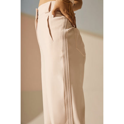 The Dapper Lady Pearl Joggers - Off White