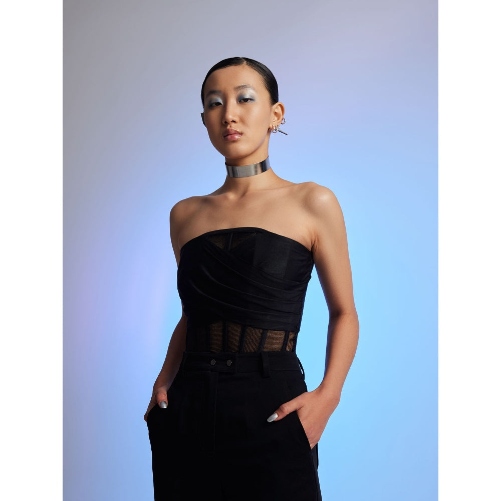 The Dapper Lady Infinite Sheer Corset Top