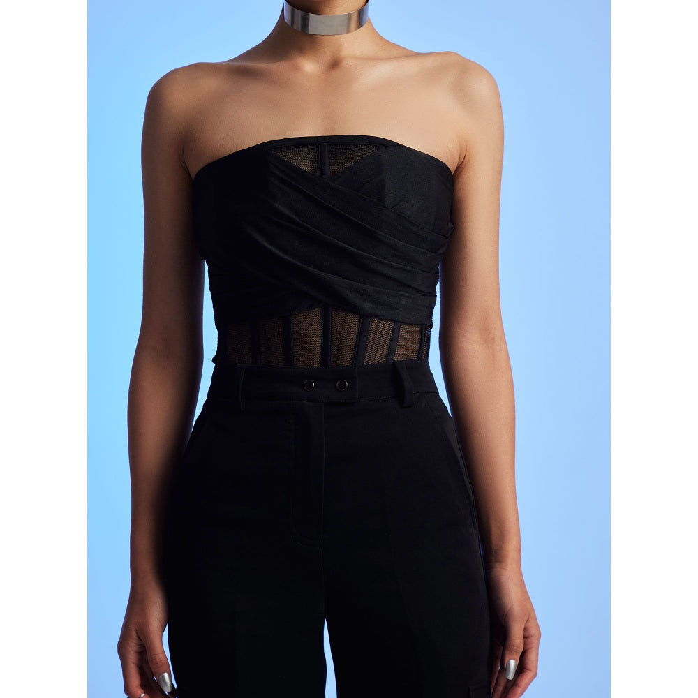 The Dapper Lady Infinite Sheer Corset Top
