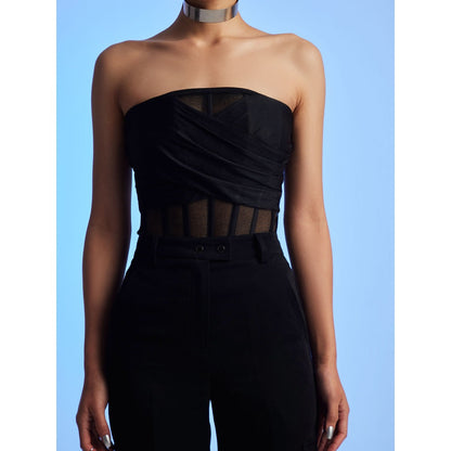 The Dapper Lady Infinite Sheer Corset Top