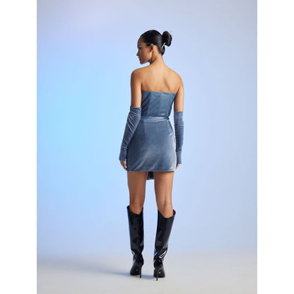 The Dapper Lady Ariel Draped Dress