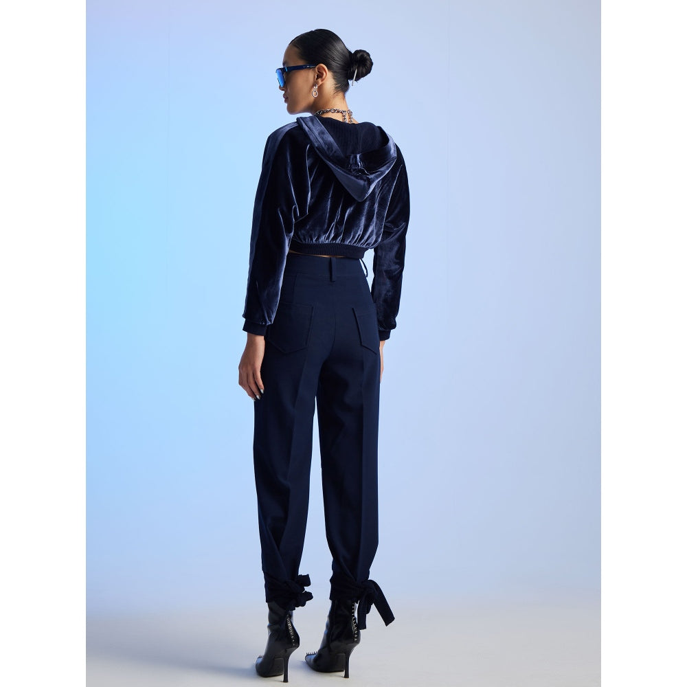 The Dapper Lady Luna Tie Up Pants