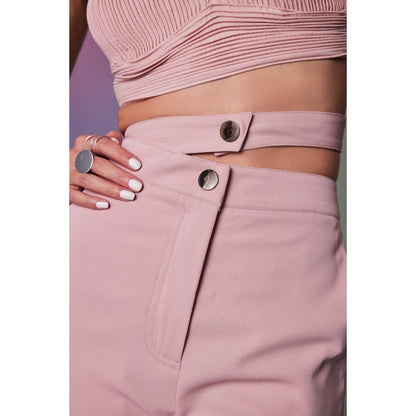 The Dapper Lady Oslo Pink Solid Pant