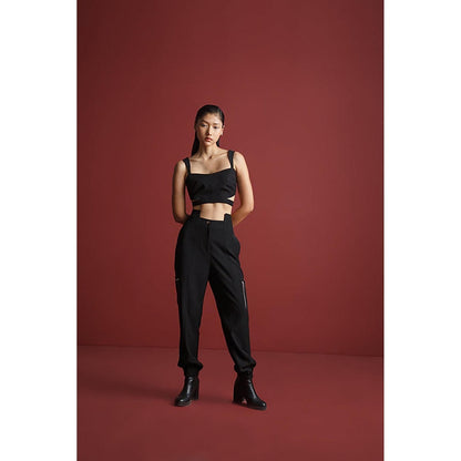 The Dapper Lady Midnight Detail Joggers