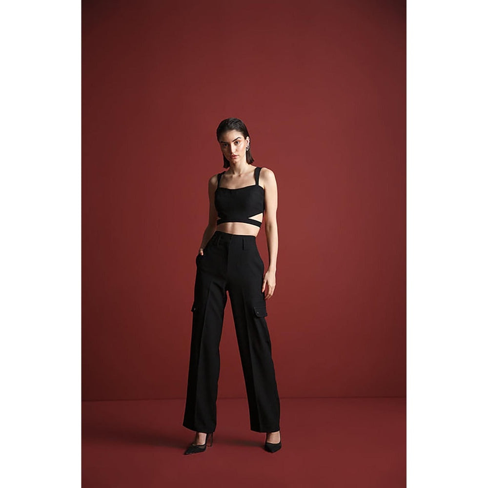 The Dapper Lady Midnight Straight Pant