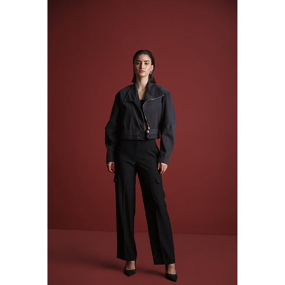 The Dapper Lady Midnight Straight Pant