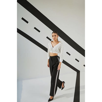 The Dapper Lady Astral Stripe Pants