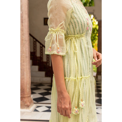 The Yellow Bow Moringa Tier Dress (Set of 2)